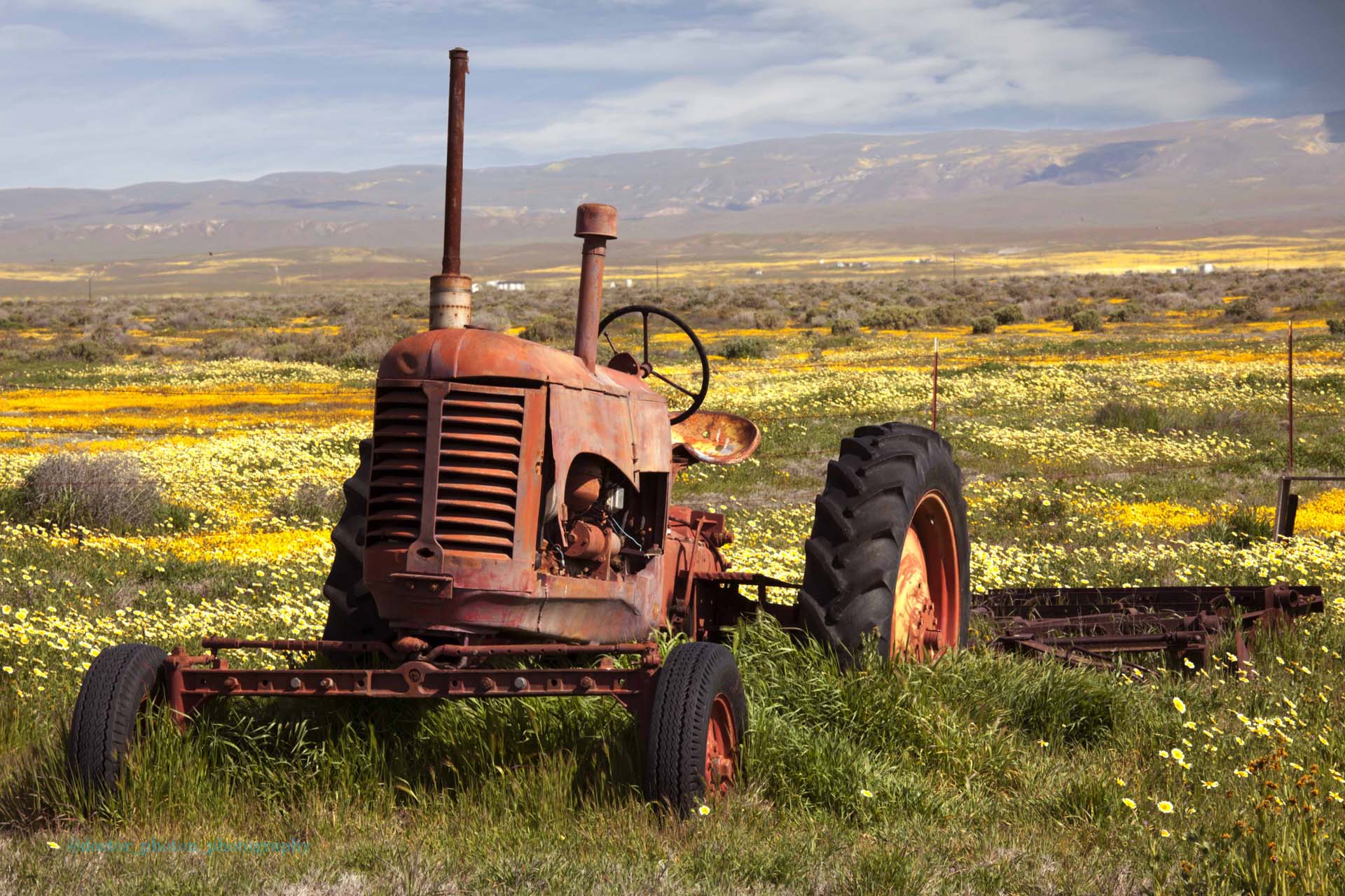 Carrizo Plain Tractor